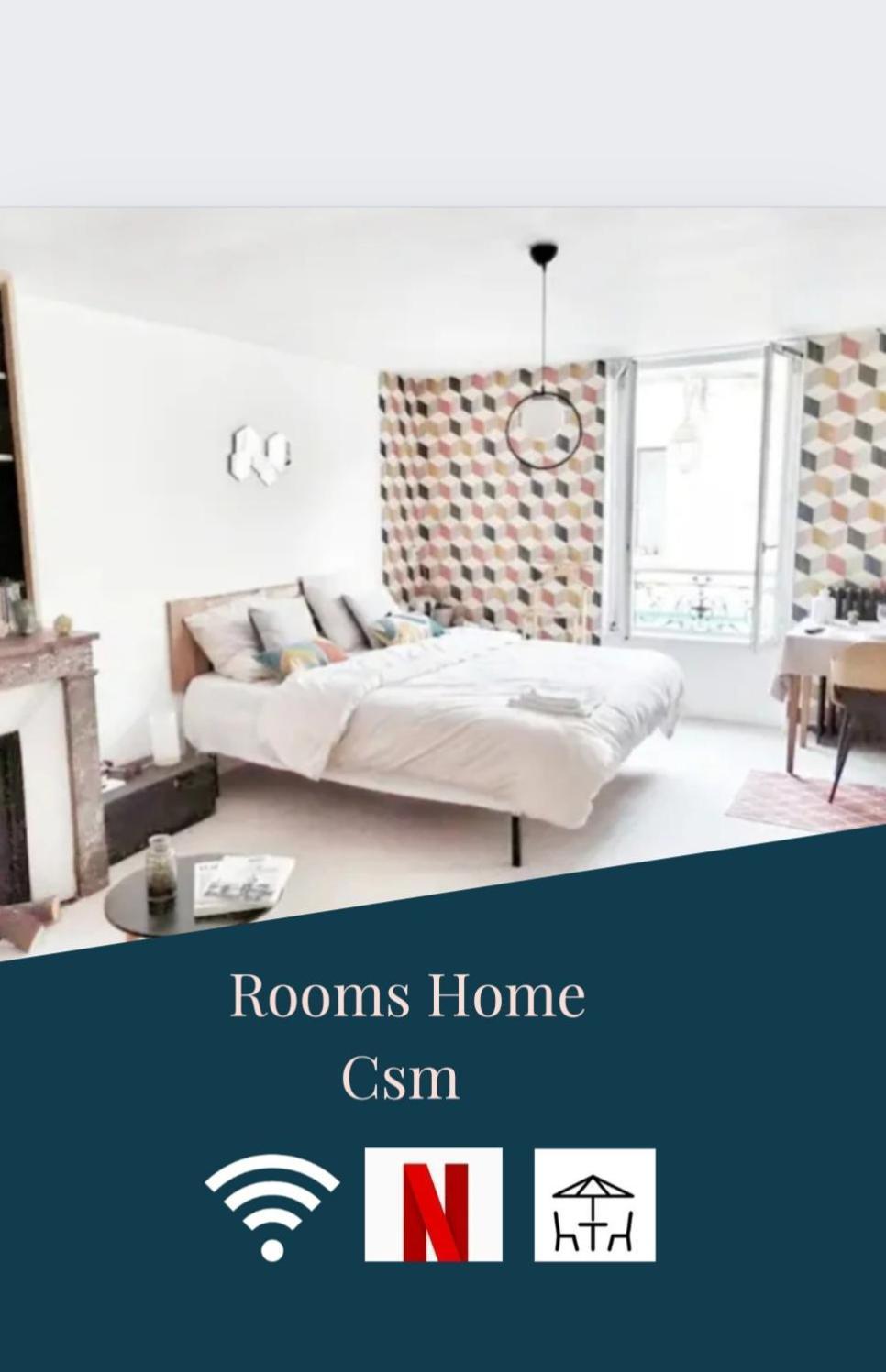 Rooms Home Csm Suites Privees Entre Paris Et Reims Charly-sur-Marne Exterior foto